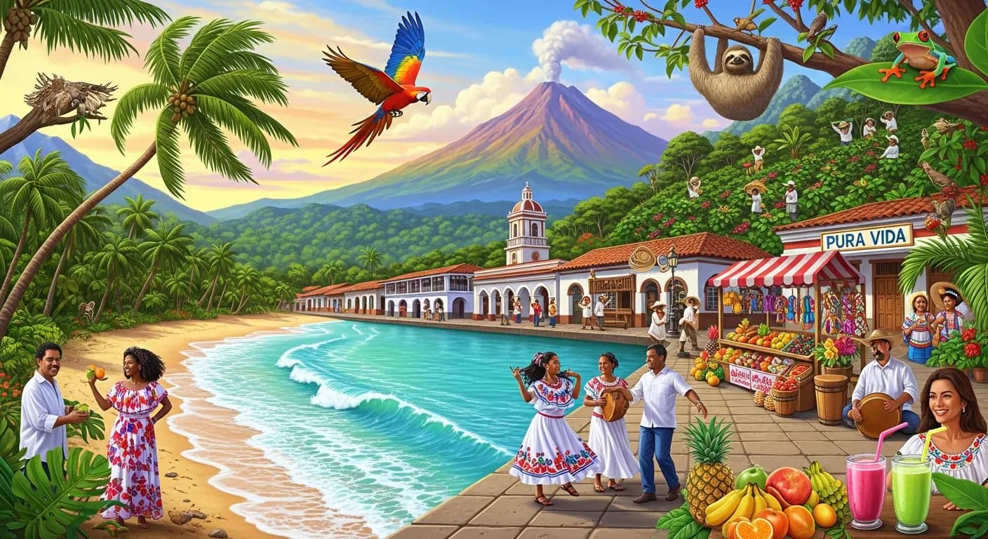 Die Essenz Costa Ricas - Pura Vida und Natur