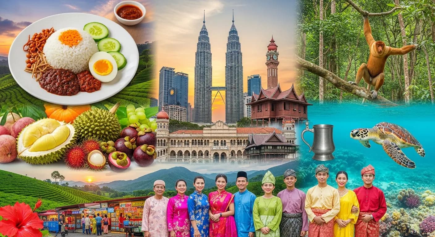 Die Essenz Malaysias - Multikulturelle Gesellschaft und tropische Natur