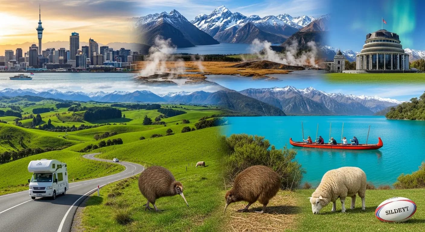 Die Essenz Neuseelands