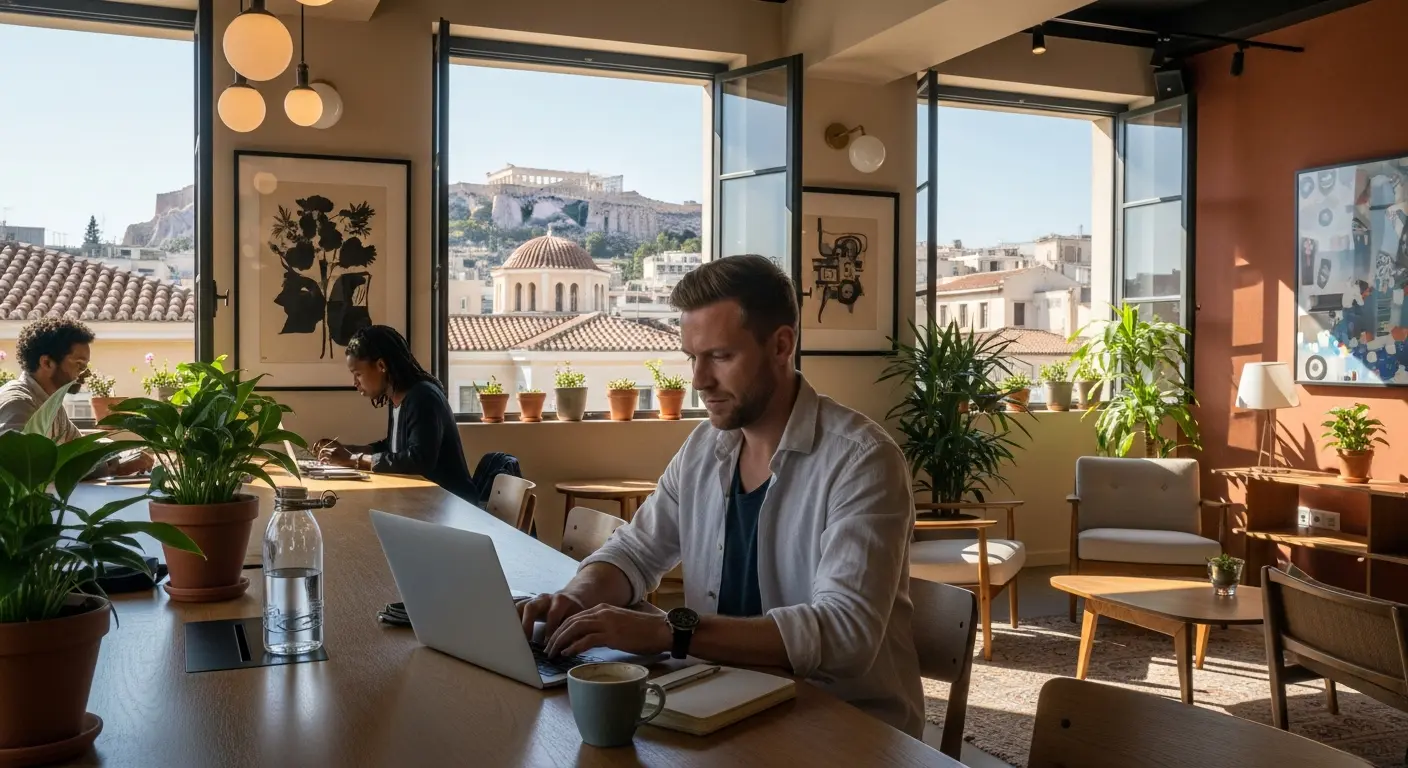 Auswandern nach Griechenland als Digitaler Nomade - Arbeiten von überall