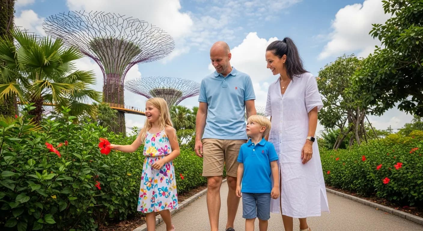 Als Familie nach Singapur auswandern - Familienfreundliche Stadt und erstklassige Bildung