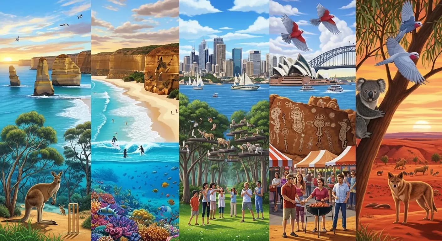 Die Essenz Australiens - Weite Landschaften und hohe Lebensqualität