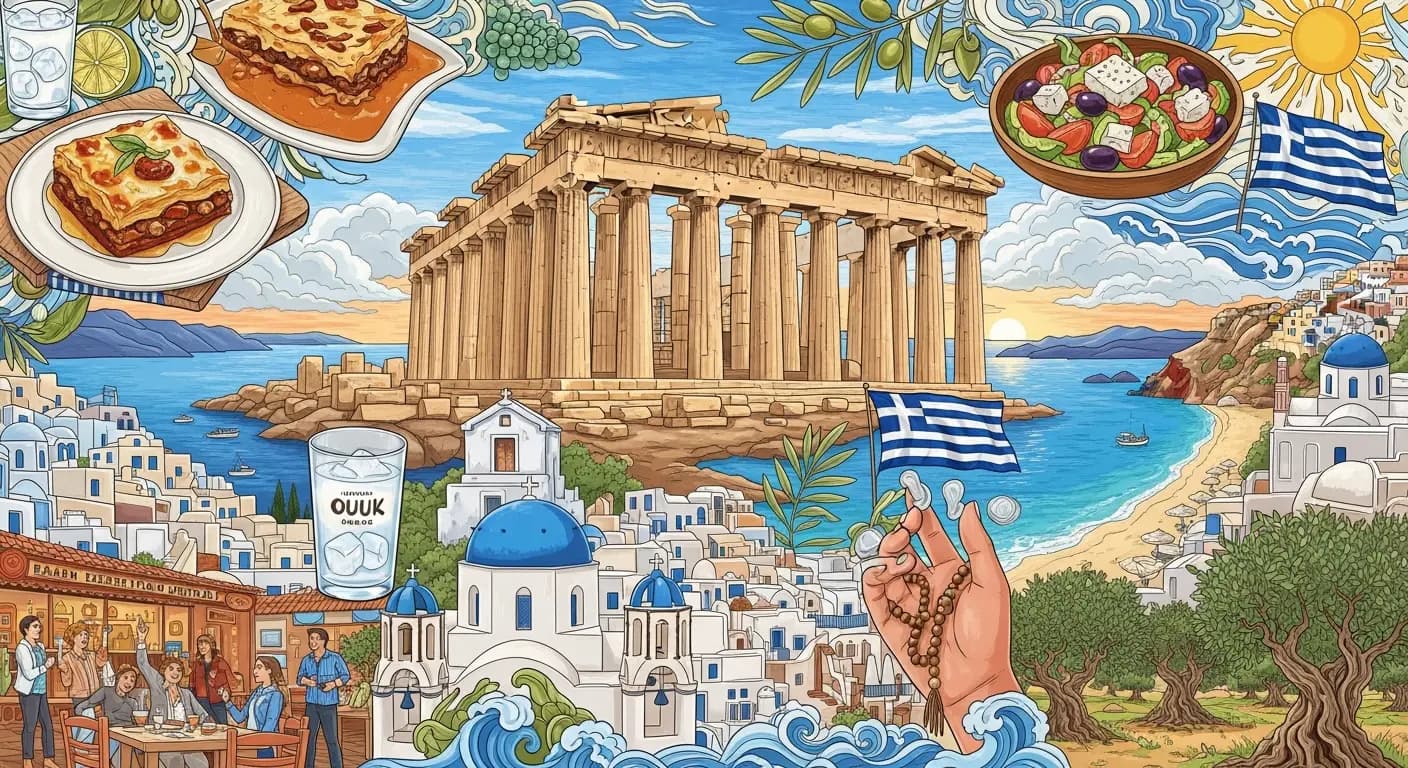 Die Essenz Griechenlands - Antike Geschichte und mediterrane Lebensweise