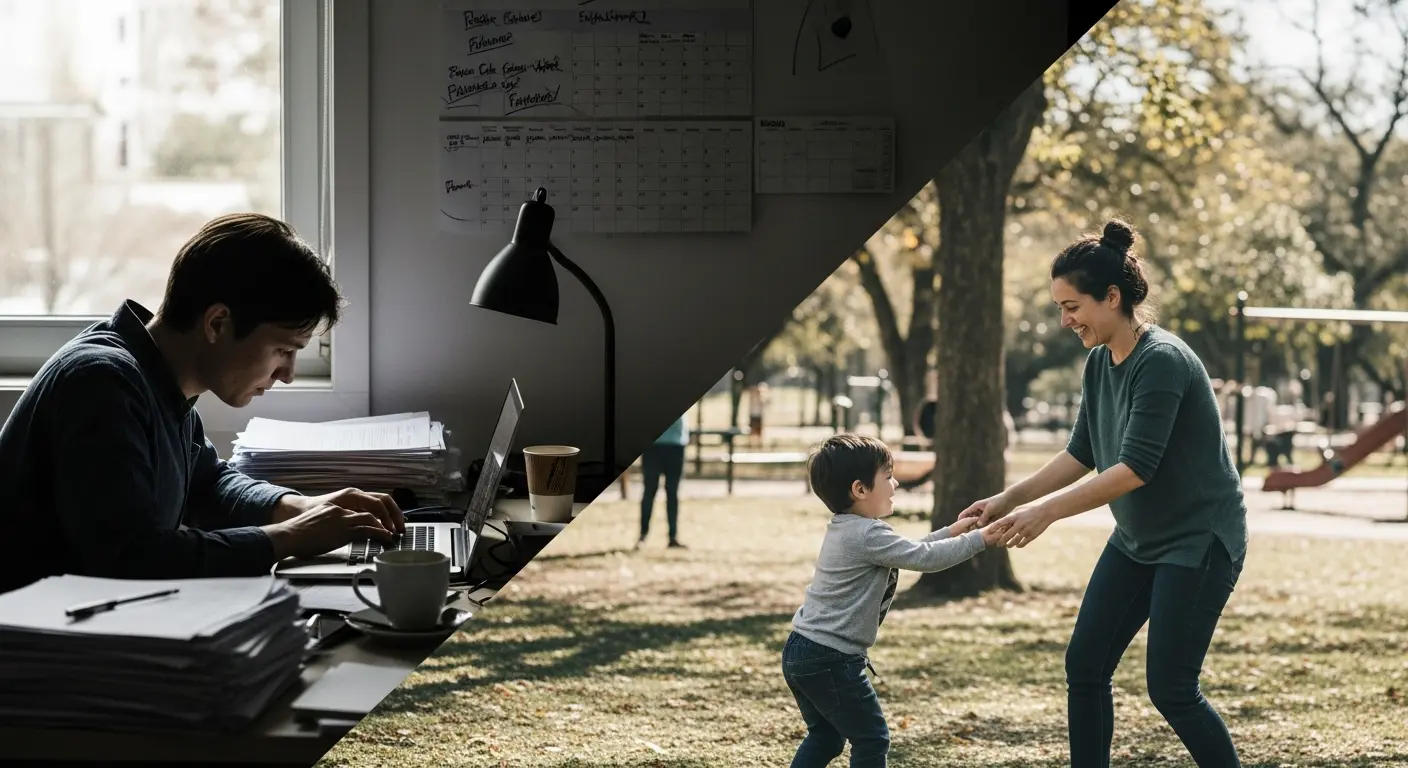 Traum der Work-Life-Balance