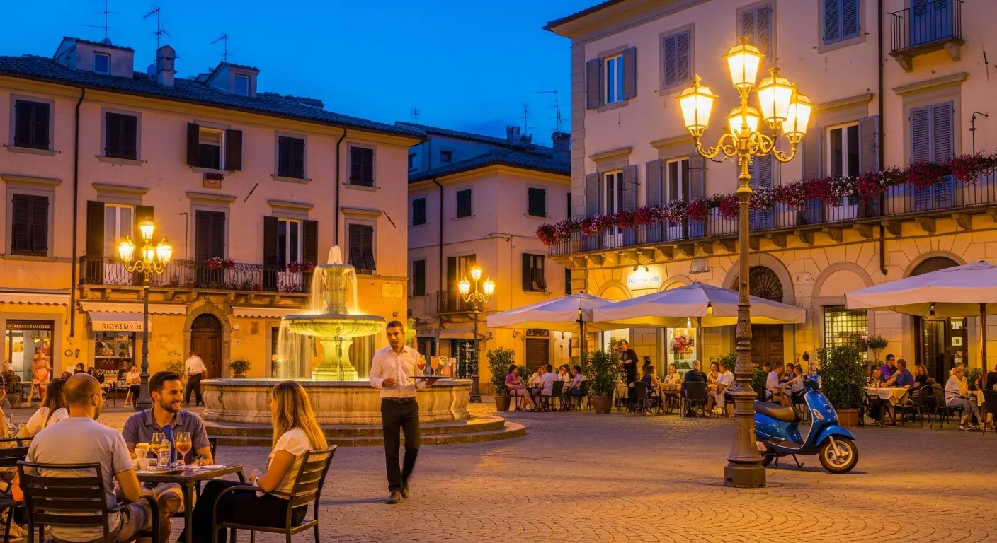Typischer Abend in Italien - Dolce Vita und Aperitivo
